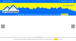 Desktop Screenshot of myproroofing.com